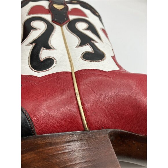 $1.9K 6.5 C Wide back At The Ranch Heart And Sole Cowgirl Boots - Picture 7 of 12